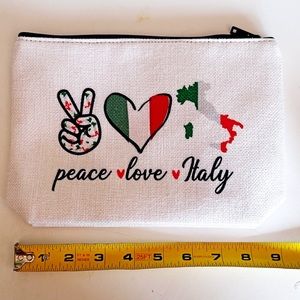 🇮🇹 Italy-Themed Pencil or Office/Art-Supply Pouch with Zipper
